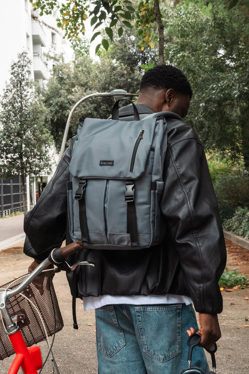 Sac À Bandoulière Milan - Gris Fonce