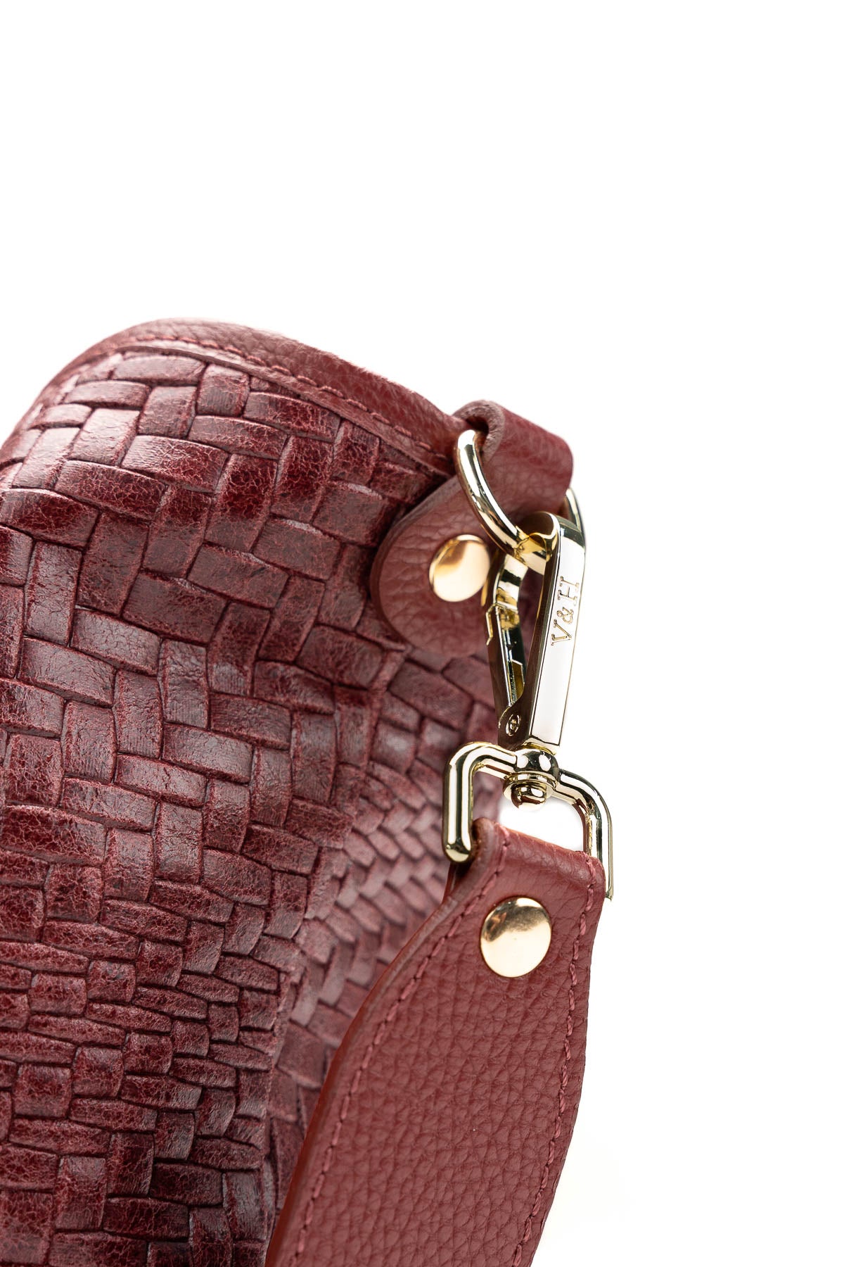 Monaco Shoulder Bag - Burgundy