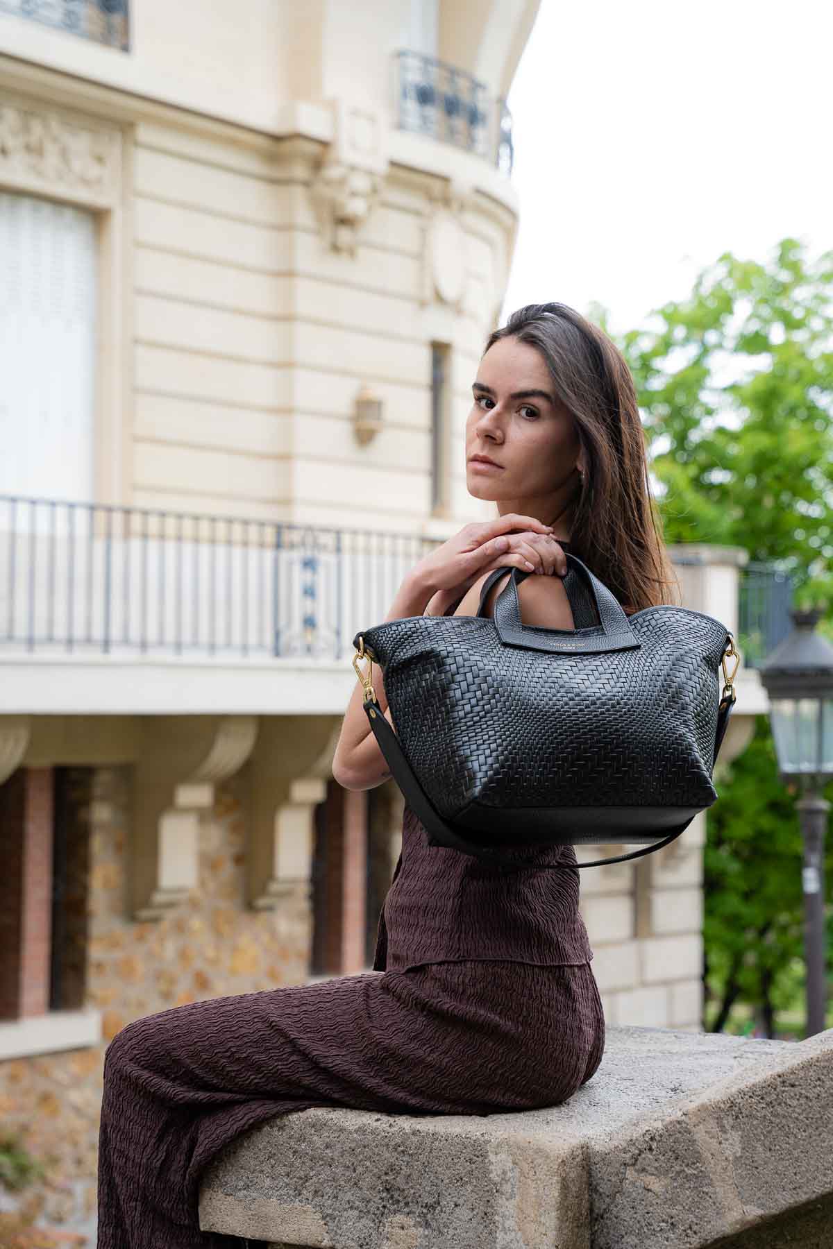 Monaco Shoulder Bag - Black
