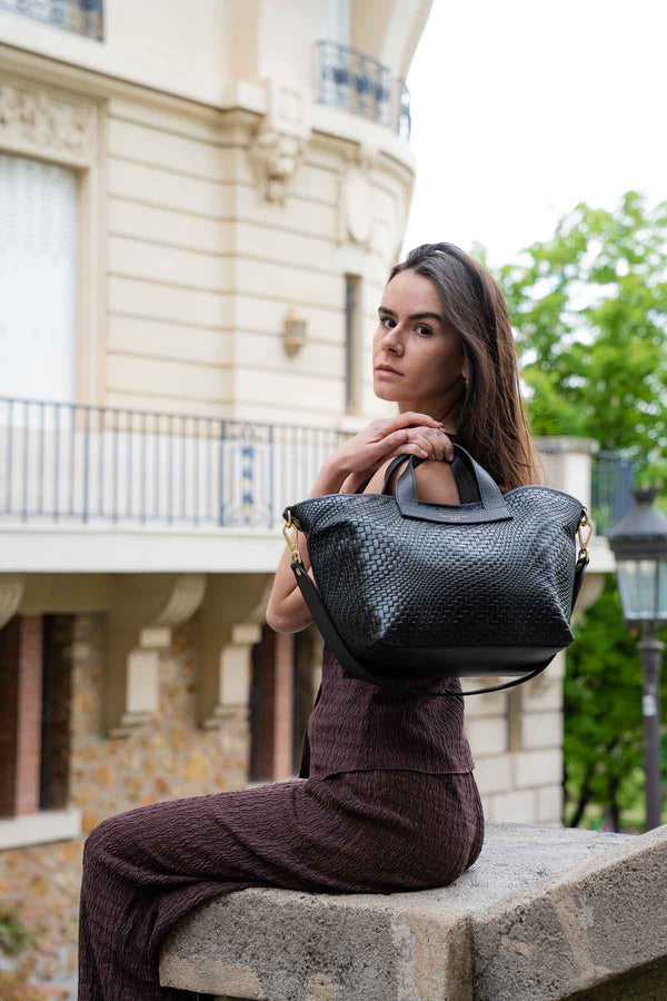 Monaco Shoulder Bag - Black