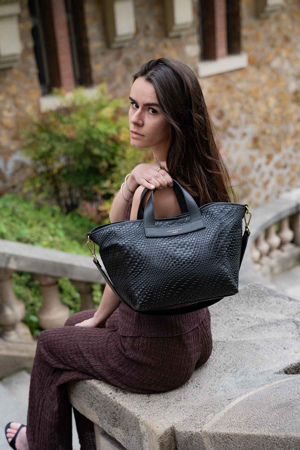 Monaco Shoulder Bag - Black