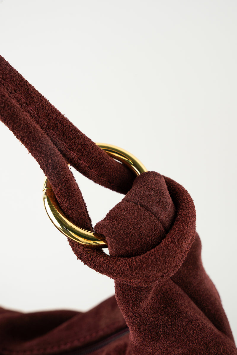 Sac Porte Epaule Naia - Bordeaux