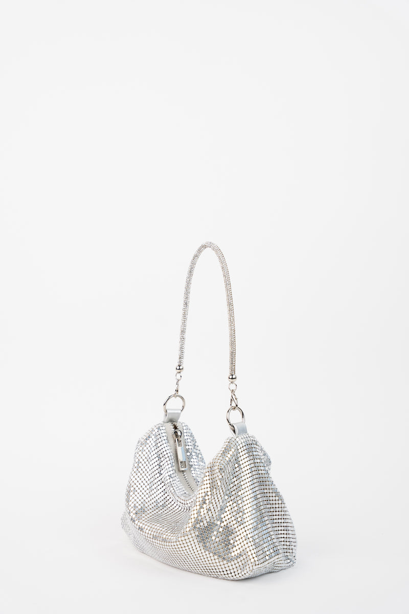 Sac À Bandoulière Sima - Argent