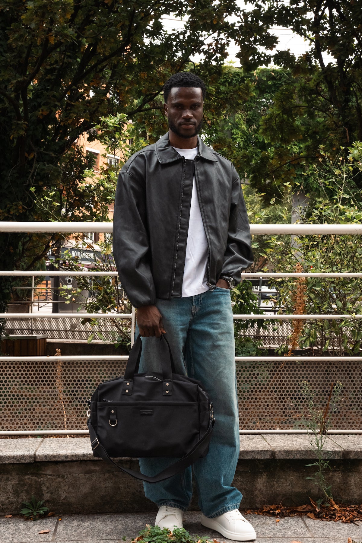 Sac Week End Sky - Noir - Unisexe