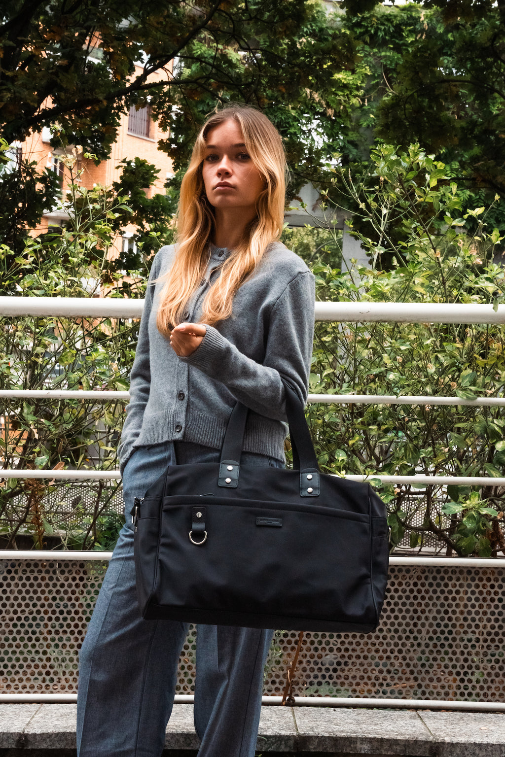 Sac Week End Sky - Noir - Unisexe