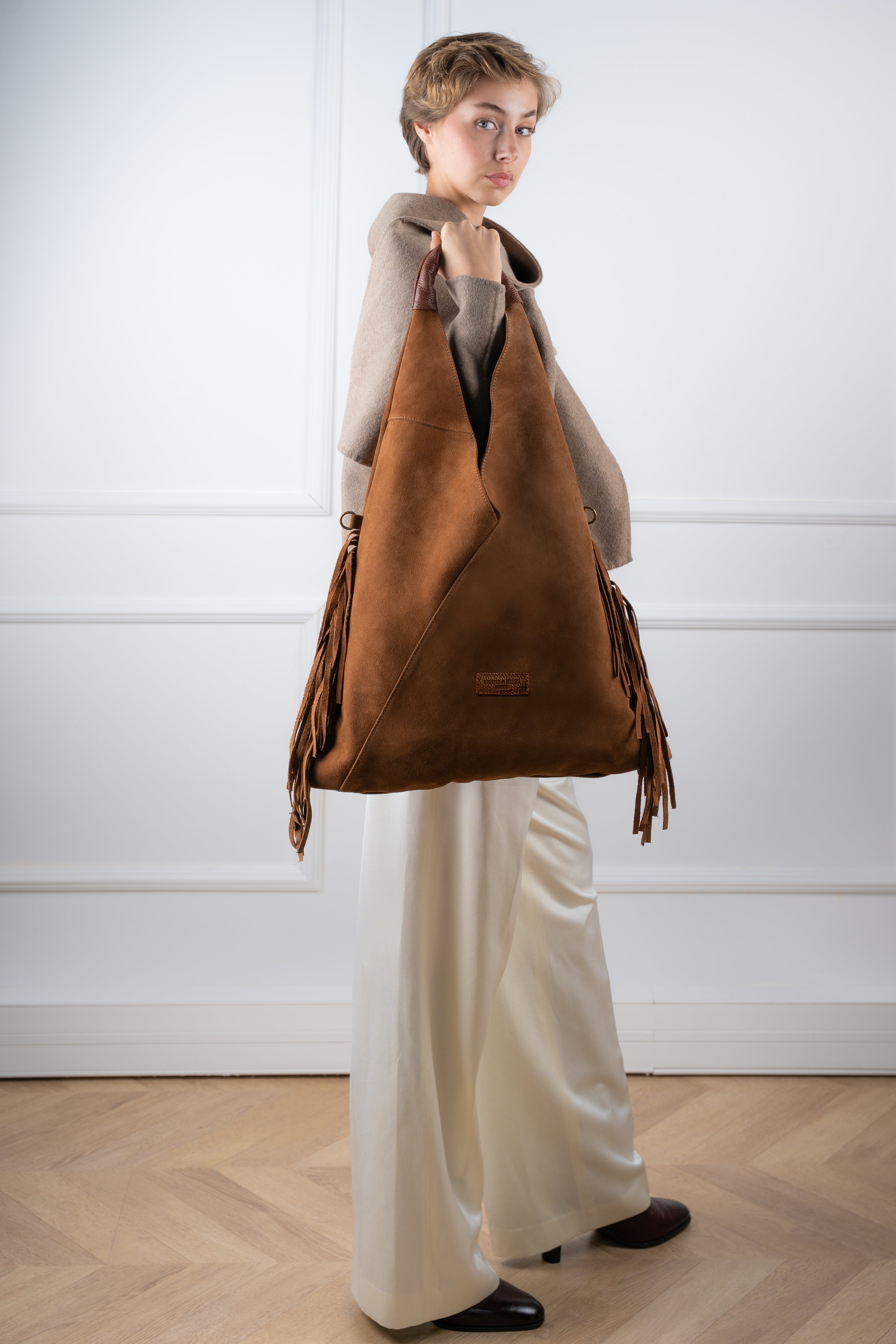 Bolso de hombro Sorrel - Marrón