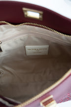 Bolso de hombro Yzel - Burdeos