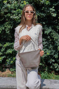 Sac Porté Épaule Aven - Taupe
