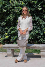 Sac Porté Épaule Aven - Taupe