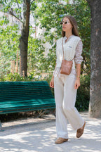 Sac À Bandoulière Clover - Camel