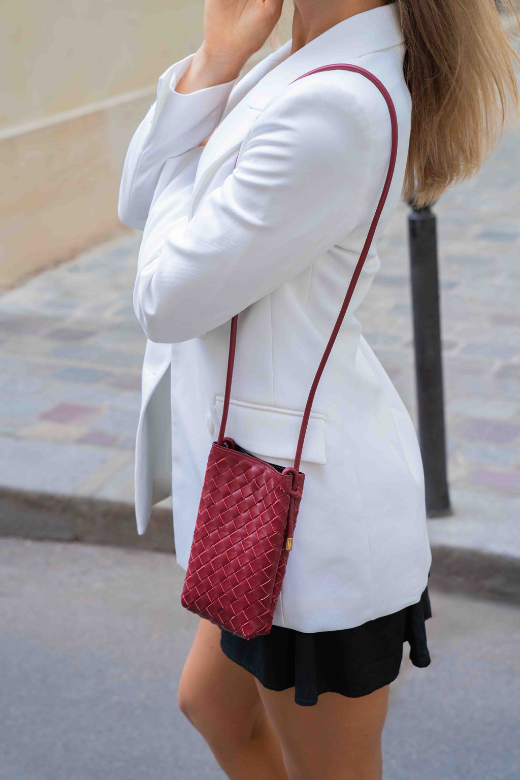 Sac À Bandoulière Clover - Bordeaux