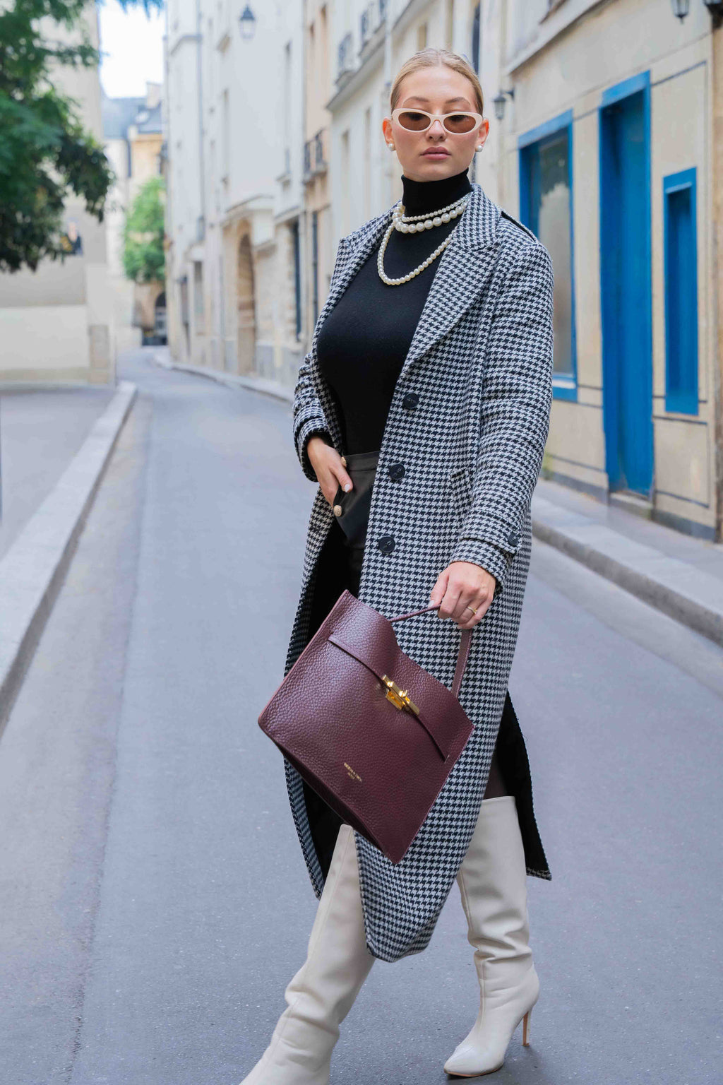 Sac À Main Freda - Bordeaux