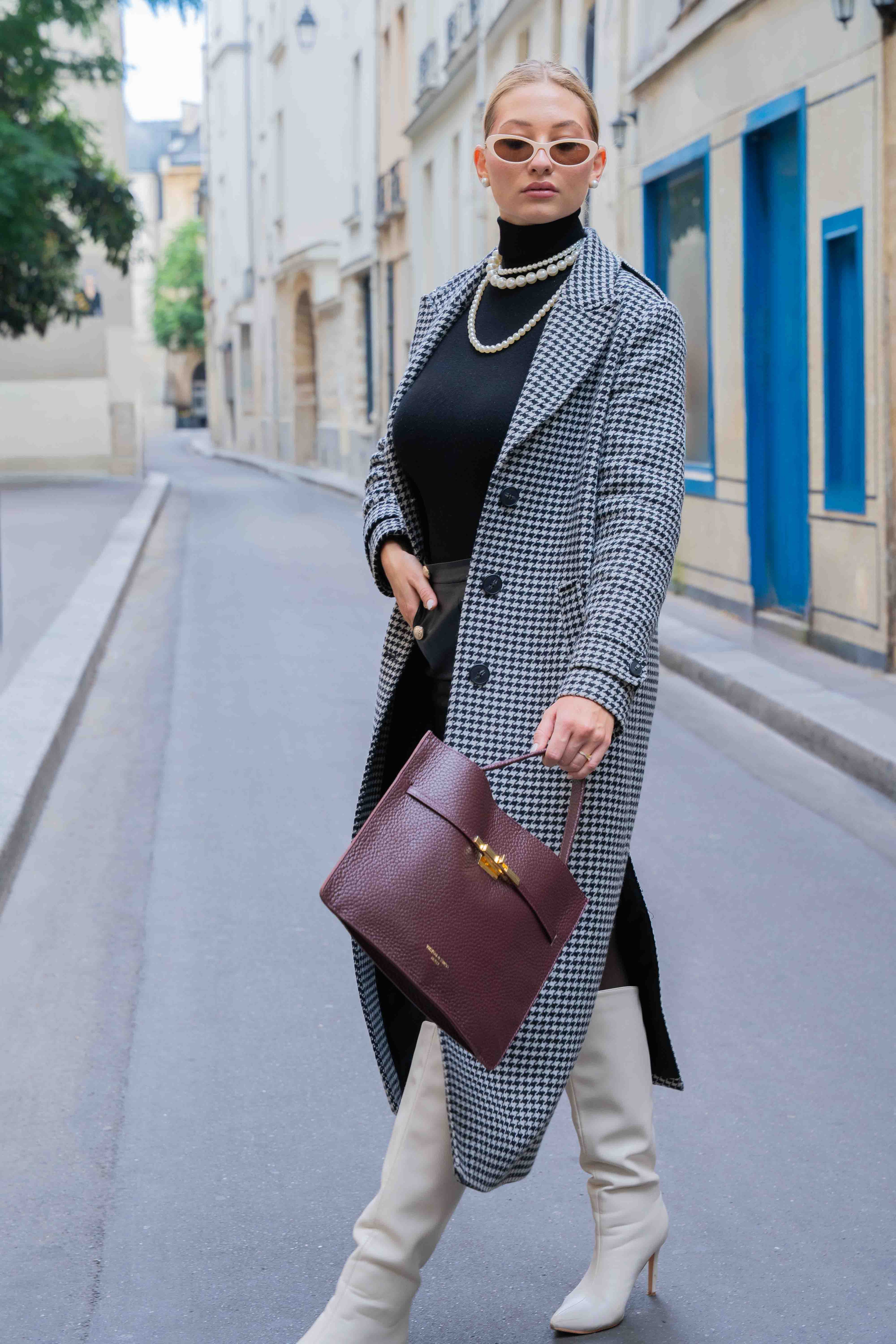 Sac À Main Freda - Bordeaux