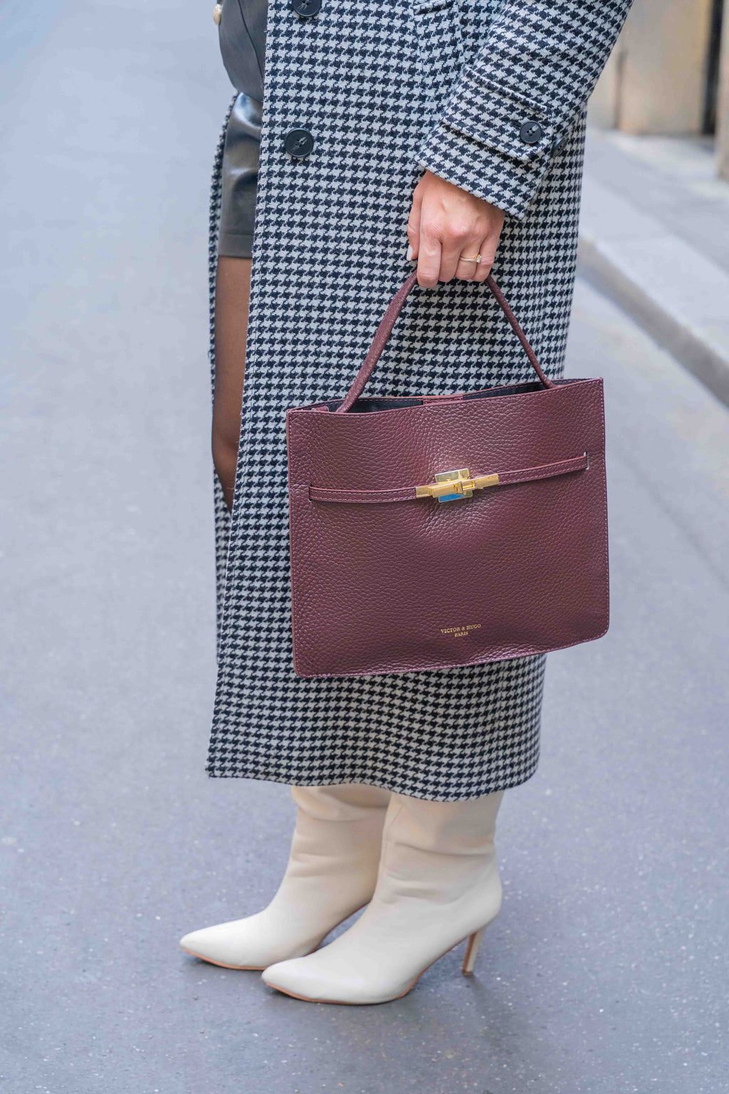 Sac À Main Freda - Bordeaux