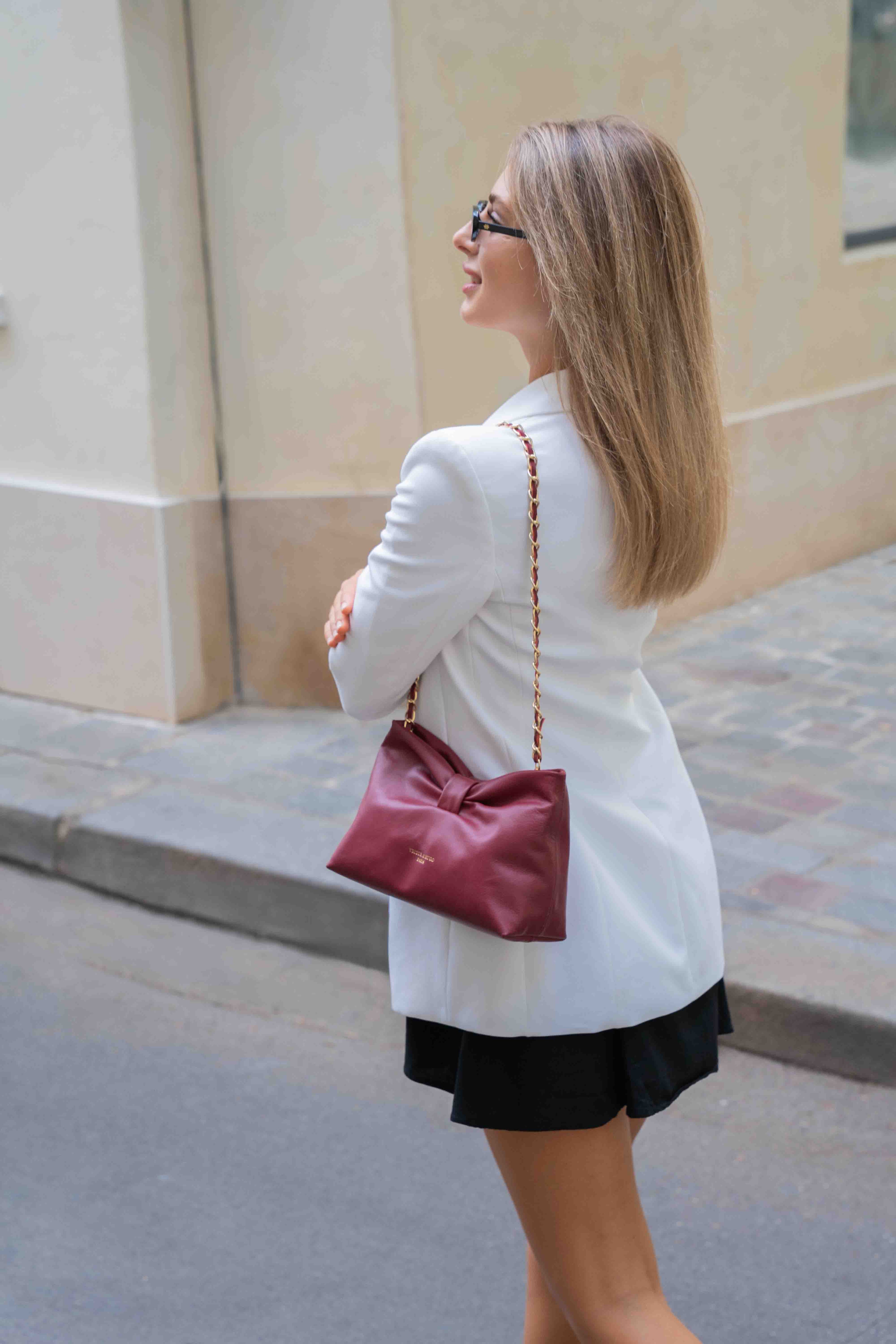 Sac À Bandoulière Oren - Bordeaux