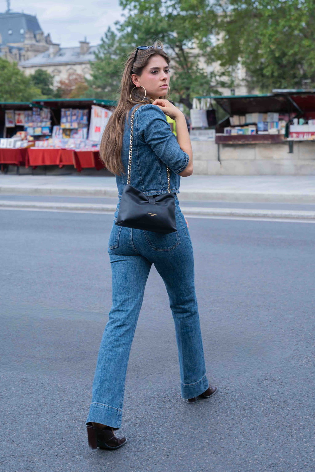 Sac À Bandoulière Oren - Noir