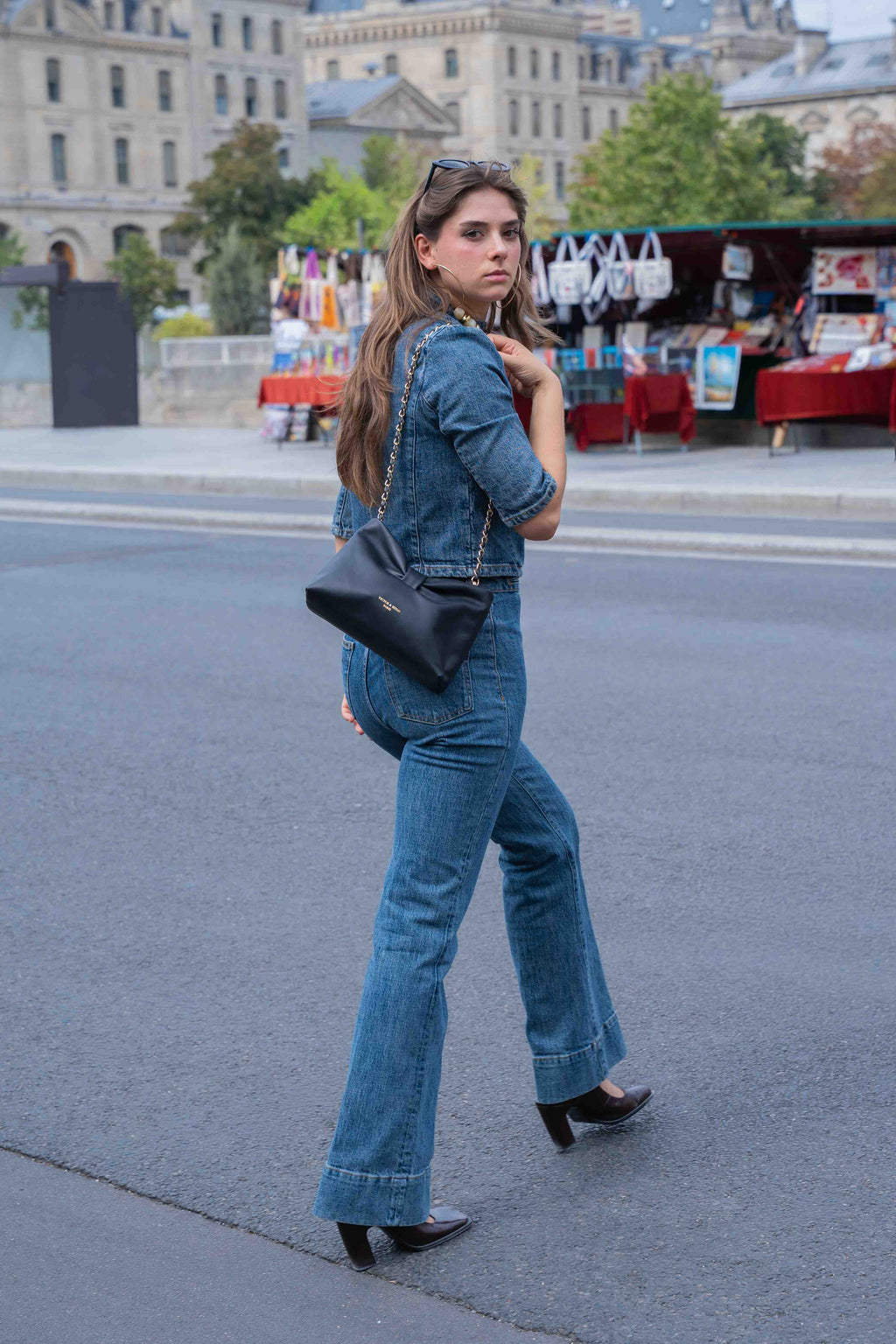Sac À Bandoulière Oren - Noir