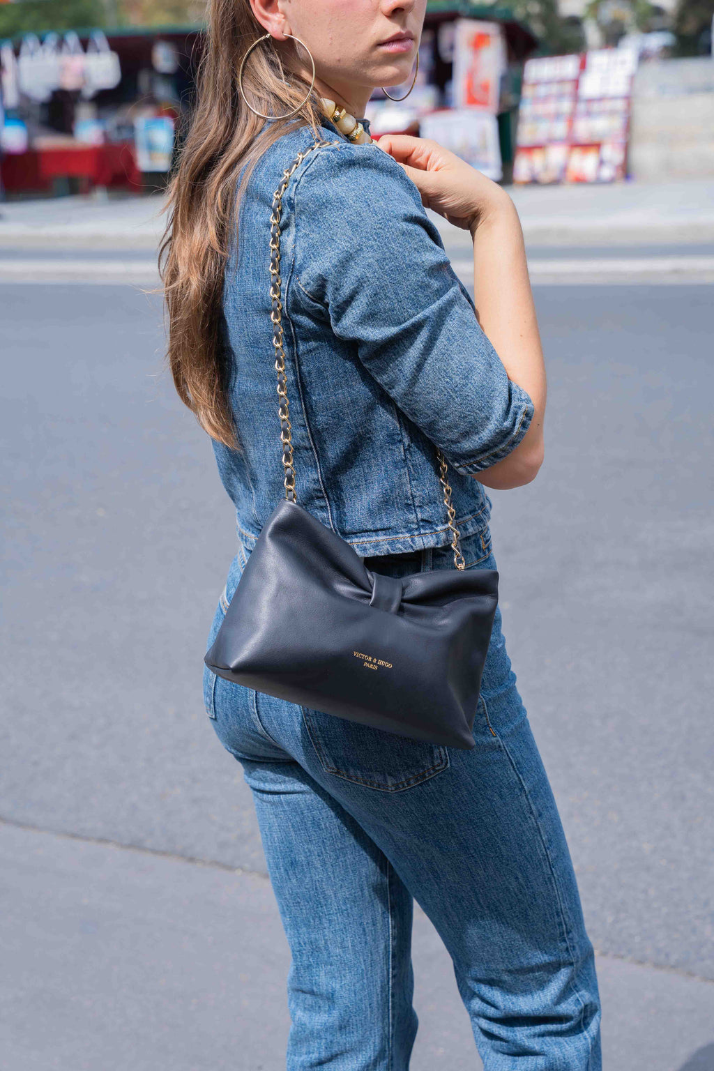 Sac À Bandoulière Oren - Noir