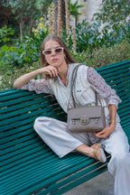 Bolso de Hombro Saige - Topo