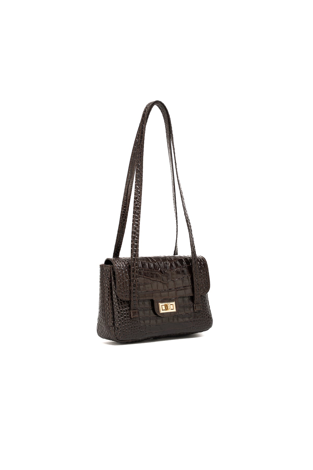 Sac Porté Épaule Scarlet - Chocolat