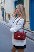 Sac Porté Épaule Scarlet - Bordeaux