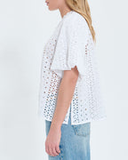Ecru English embroidery blouse_2