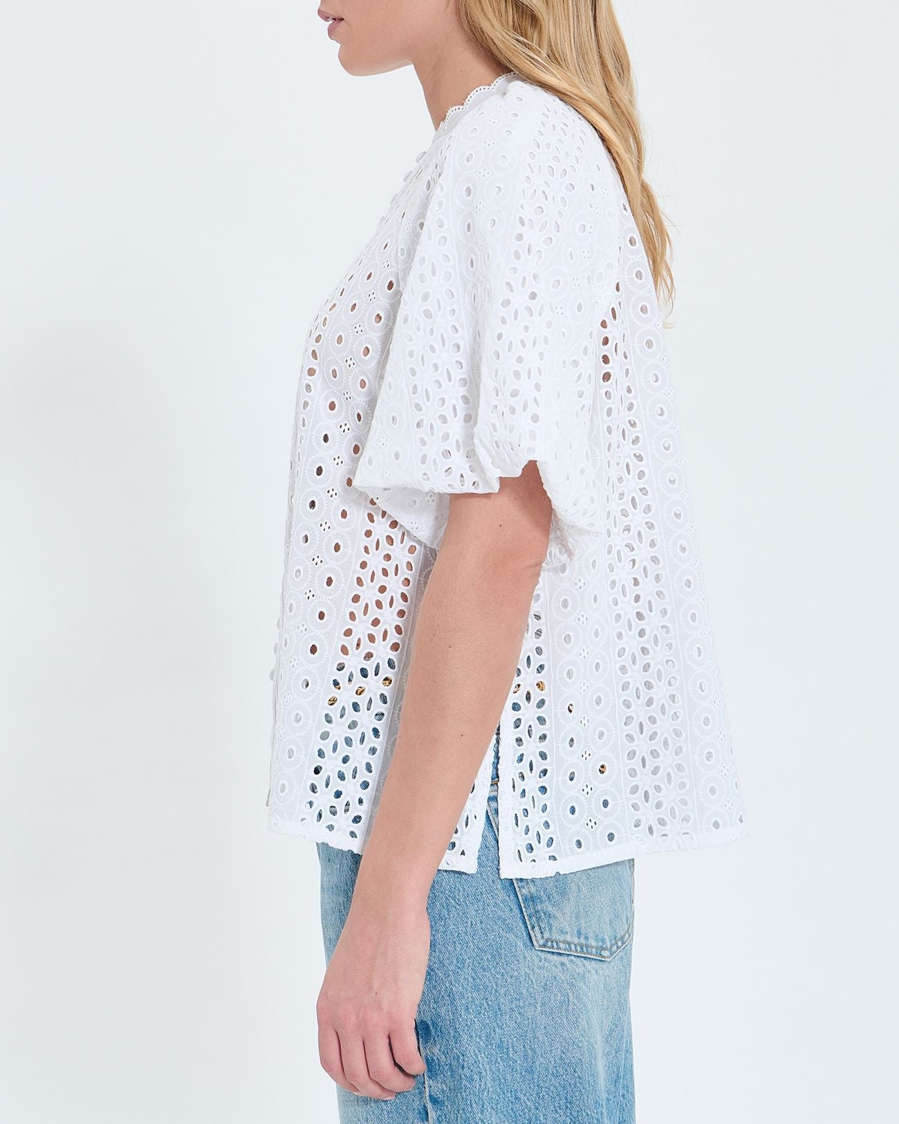Ecru English embroidery blouse_2