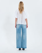 Ecru English embroidery blouse_3