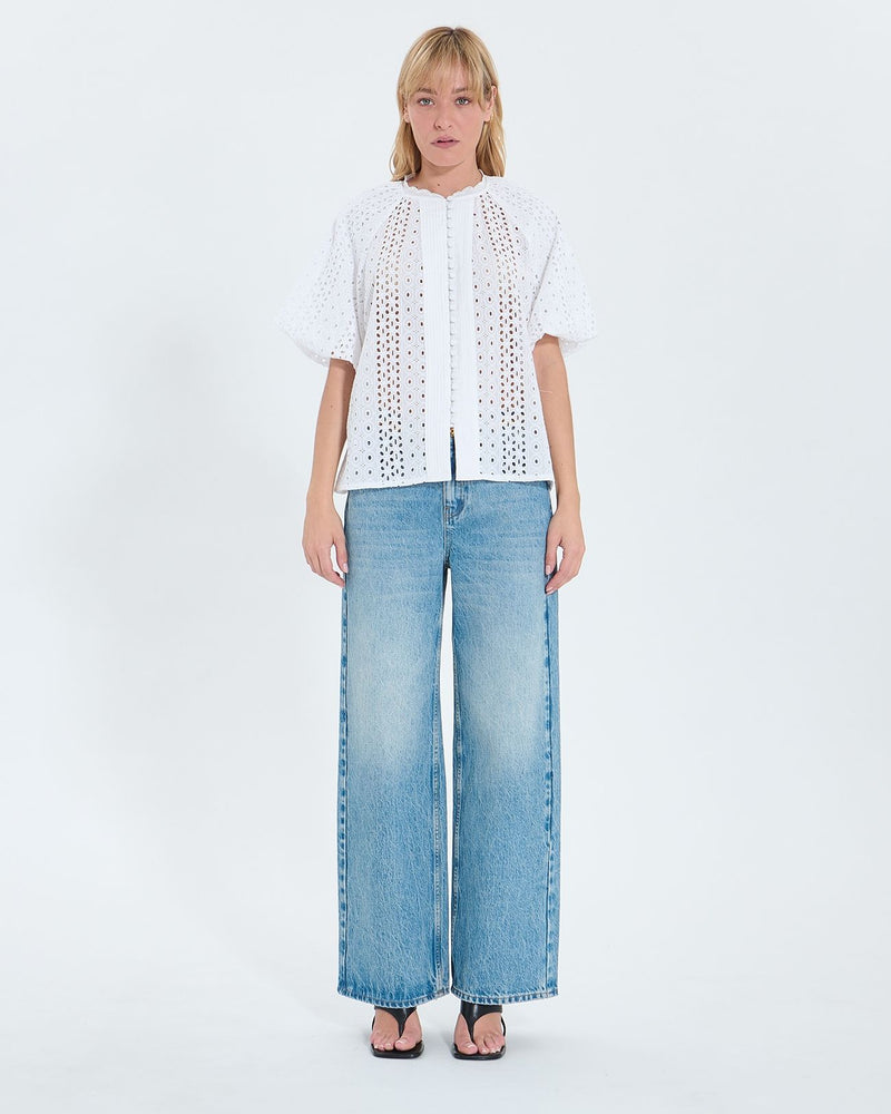 Chemisier en broderie anglaise écru_4