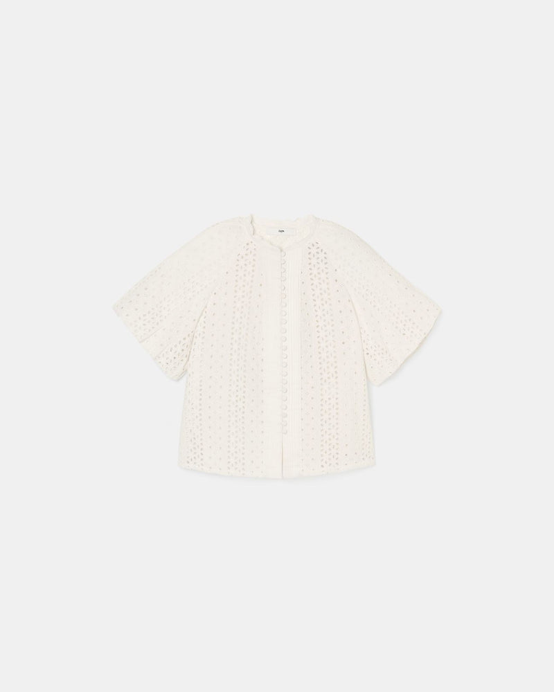 Chemisier en broderie anglaise écru_5