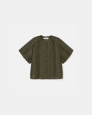 Chemisier en broderie anglaise army_1