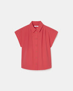 Chemise manches courtes corail_5
