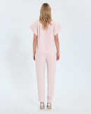 Chemise manches courtes nude_3