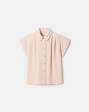 Chemise manches courtes nude_4