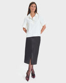Top chemise fluide écru_1