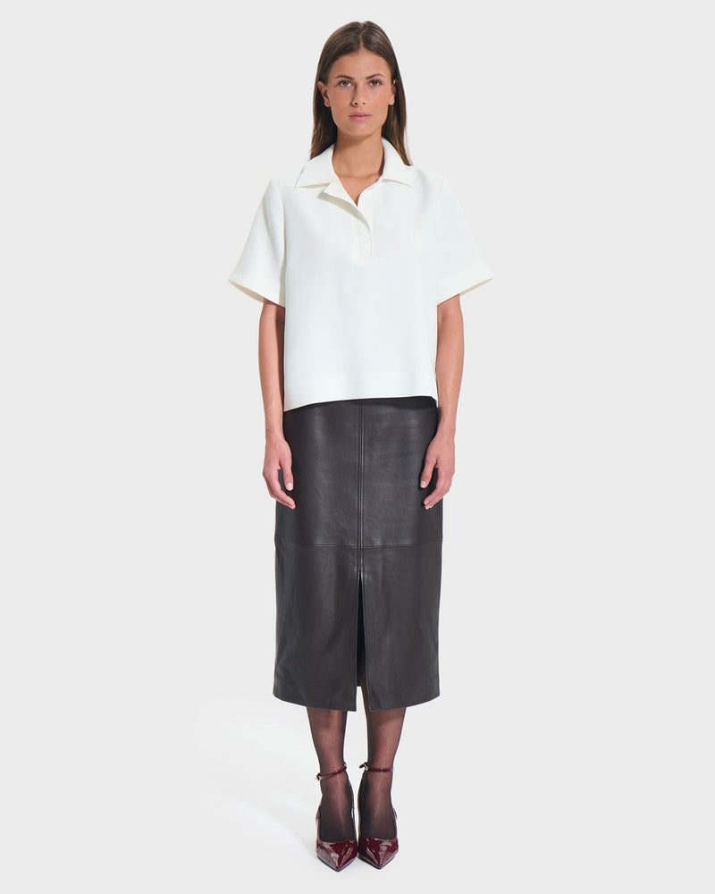Top chemise fluide écru_4
