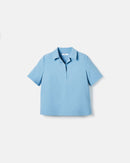 Top chemise fluide bleu_5