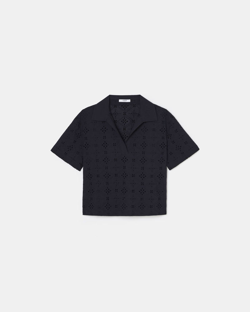 Top ample en broderie anglaise nocturne_5