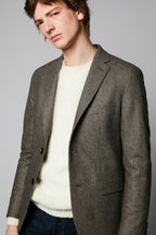 Veste Victor - Brown Houndstooth