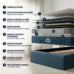 Matelas hybride luxe Victoria - mémoire de forme - 30cm