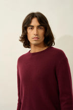 Pull Col Rond 4 Fils - Victo - Mûre