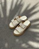 Heaven sandals - Multi/Blanc