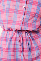 Vilma Playsuit - Leo Check