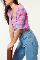 Vilmette Top - Leo Check