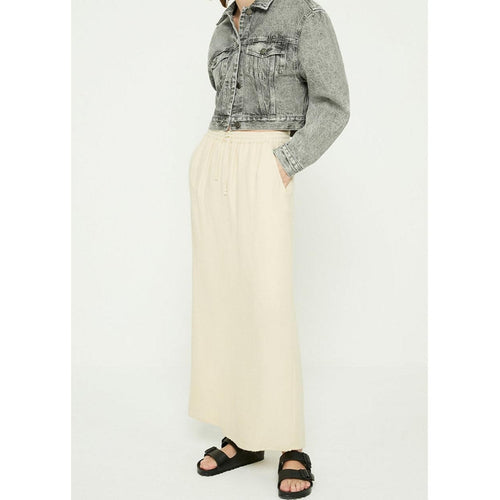 Jupe Midi - Ecru Chine - Femme