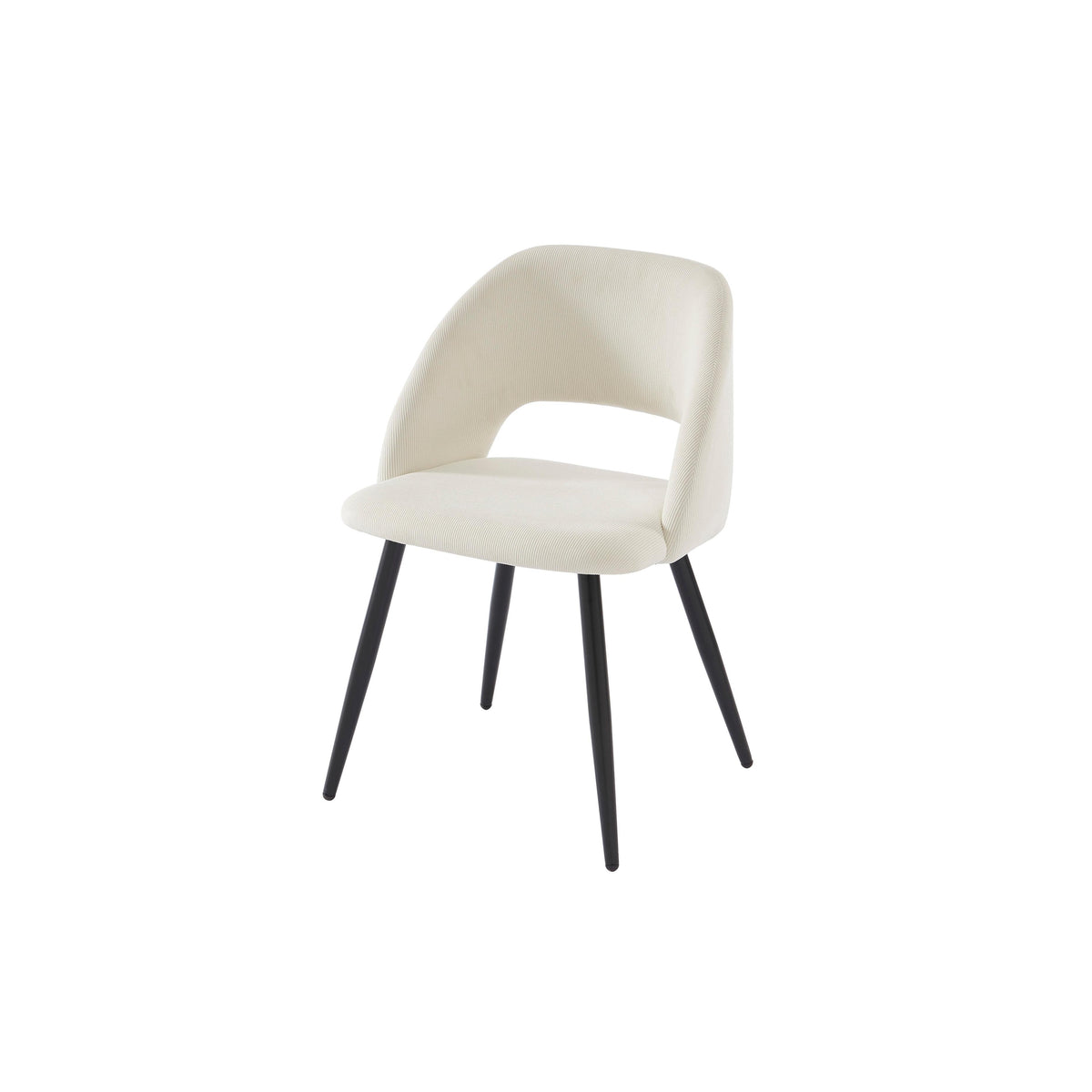 Vintage - Juego de 2 sillas - Pana beige crema