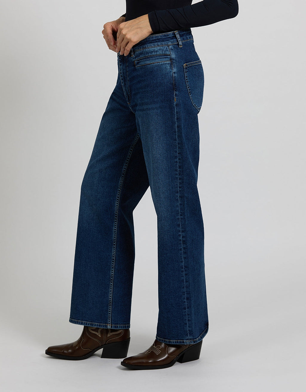 Jean Straight Violett - Dnm V-275 - Mujer