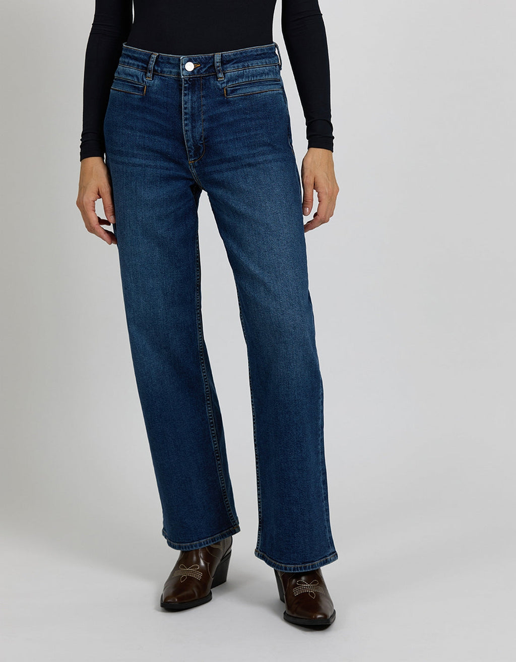 Jean Straight Violett - Dnm V-275 - Mujer