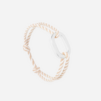 Bracelet Virer - Beige & Blanc