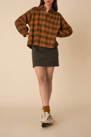 Virgile Blouse - Ginger Check